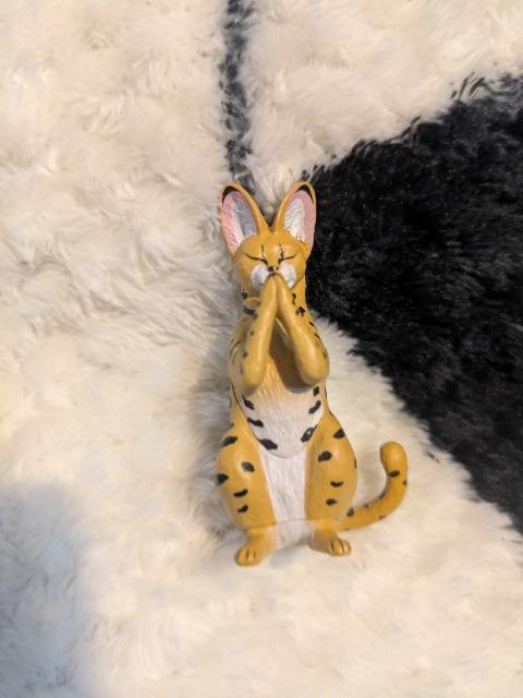 合掌 2拝 サーバルキャット フィギュア < ホビー 合掌 2拝 サーバルキャット フィギュア < ホビーの