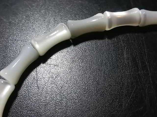 天然石★MOP バンブー 半連 < 女性アクセサリー/時計 天然石★MOP バンブー 半連 < 女性アクセサリー/時計の