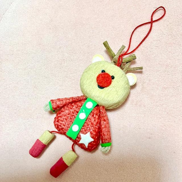 クリスマス トナカイの藁人形 < インテリア/ライフ クリスマス トナカイの藁人形 < インテリア/ライフの