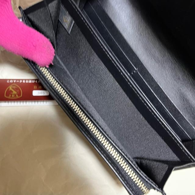 【最高級】【美品】【JRA認定】 クロコダイル レザー 長財布 目地染め 希少 < 女性ファッション 【最高級】【美品】【JRA認定】 クロコダイル レザー 長財布 目地染め 希少 < 女性ファッションの