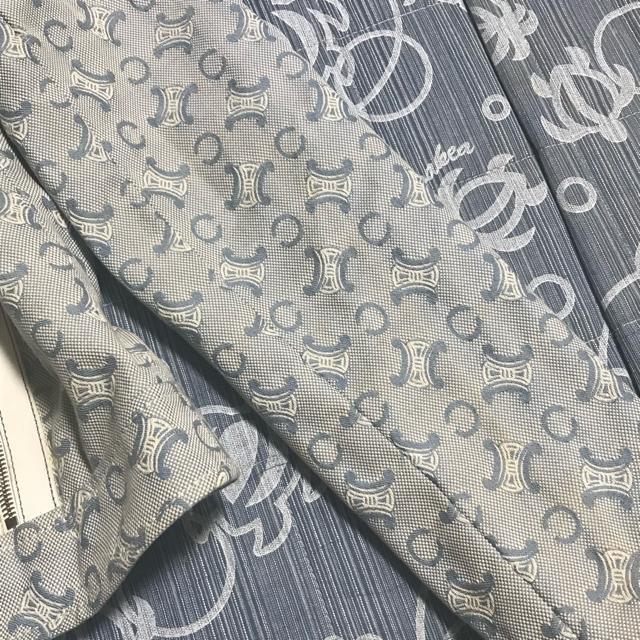 スーパーレア オールド セリーヌ マカダム デニムジャケット Gジャン 38 < ブランド スーパーレア オールド セリーヌ マカダム デニムジャケット Gジャン 38 < ブランドの