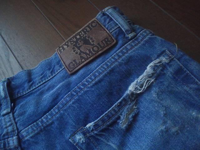 ヒステリックグラマー切りっぱなしハーフパンツ中古3N < ブランド  ヒステリックグラマー切りっぱなしハーフパンツ中古3N < ブランドの