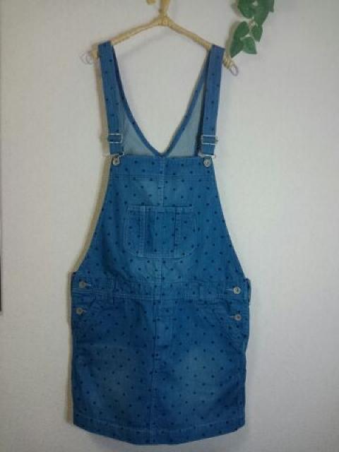 *チャオパニック* ドットデニムサロペ M 新品 < ブランド *チャオパニック* ドットデニムサロペ M 新品 < ブランドの