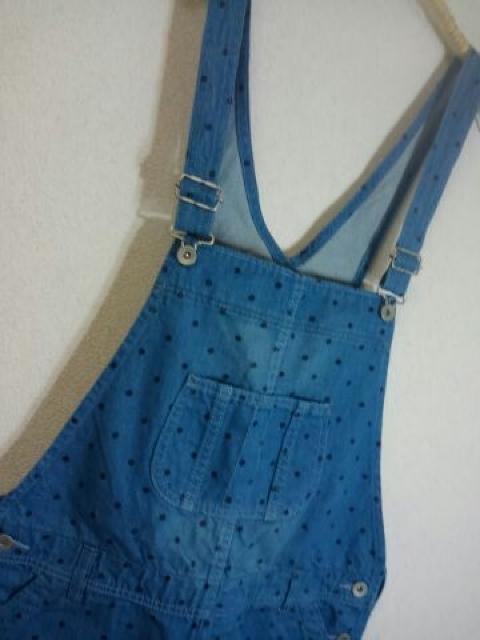 *チャオパニック* ドットデニムサロペ M 新品 < ブランド *チャオパニック* ドットデニムサロペ M 新品 < ブランドの