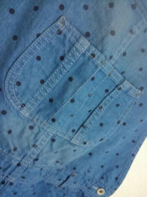 *チャオパニック* ドットデニムサロペ M 新品 < ブランド *チャオパニック* ドットデニムサロペ M 新品 < ブランドの