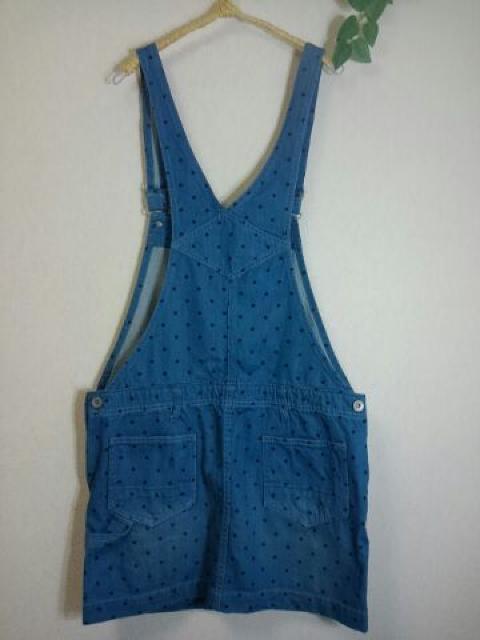 *チャオパニック* ドットデニムサロペ M 新品 < ブランド *チャオパニック* ドットデニムサロペ M 新品 < ブランドの