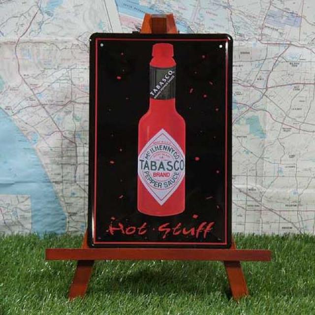 新品【ブリキ看板】Tabasco/タバスコ Hot Stuff < ホビー  新品【ブリキ看板】Tabasco/タバスコ Hot Stuff  < ホビーの