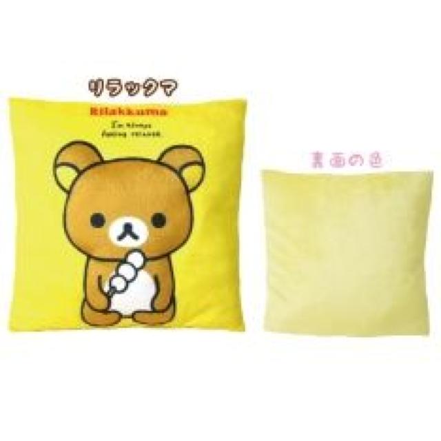 【リラックマ】可愛い♪ソファー.椅子に 半立体プリント BIGスクエアクッション < アニメ/コミック/キャラクター 【リラックマ】可愛い♪ソファー.椅子に 半立体プリント BIGスクエアクッション < アニメ/コミック/キャラクターの