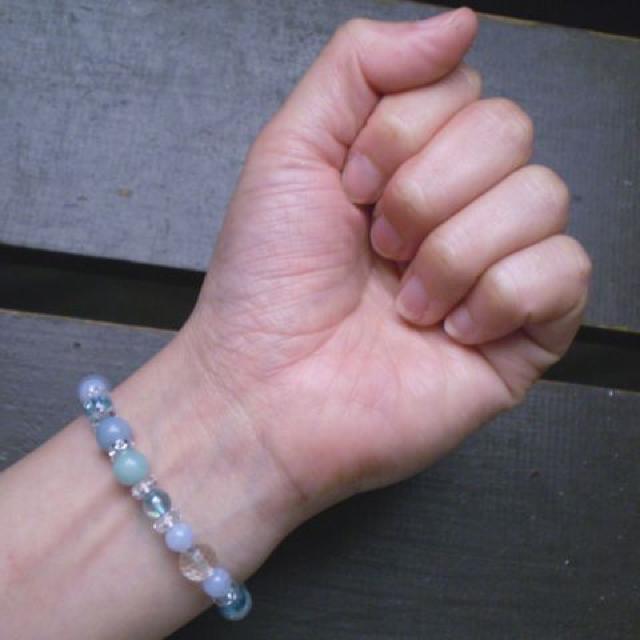 エンジェライトxアマゾナイトxアクアオーラxブルーレース < 女性アクセサリー/時計 エンジェライトxアマゾナイトxアクアオーラxブルーレース < 女性アクセサリー/時計の