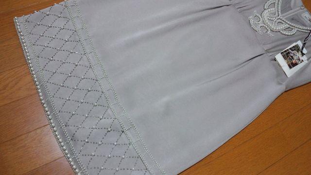 グレースコンチネンタル★新品タグ付★パールキルトワンピース★サイズ38★定価47250円 < ブランド  グレースコンチネンタル★新品タグ付★パールキルトワンピース★サイズ38★定価47250円 < ブランドの