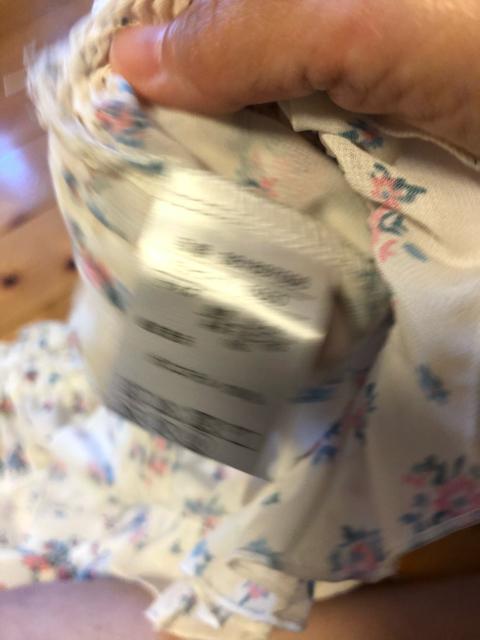 花柄シフォントップス難あり160 < キッズ/ベビー  花柄シフォントップス難あり160 < キッズ/ベビーの