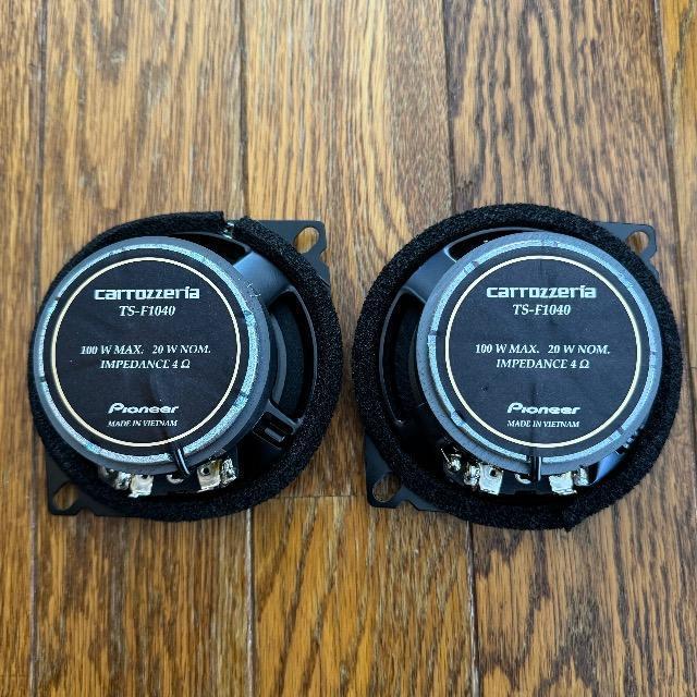 Pioneer pCIjA carrozzeria JbcA Xs[J[ 2EFC nC] TS-F1040 10cm