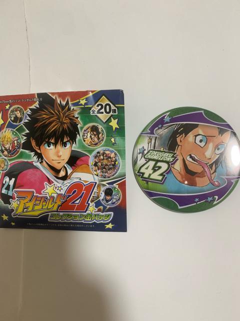 �A�C�V�[���h21 �ʃo�b�W�@�t�����C  �� �A�j��/�R�~�b�N/�L�����N�^�[�� 