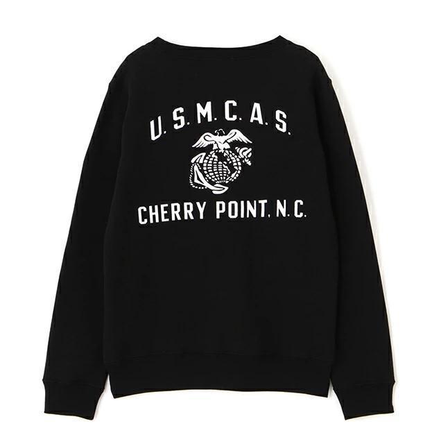 新品 AVIREX アヴィレックス スウェット M 黒 CREWNECK SWEAT ミリタリー < ブランド  新品 AVIREX アヴィレックス スウェット M 黒 CREWNECK SWEAT ミリタリー  < ブランドの