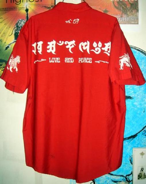 M-69 IWi Love and Peace [NVc S/S Work Shirts W}CJ QG    jt@bV 