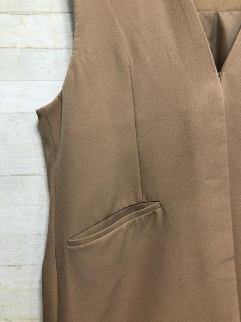 新品☆3L♪ベージュ系♪きれいめジレ♪ベスト♪ロングベスト♪ジャケットQ309 < 女性ファッション  新品☆3L♪ベージュ系♪きれいめジレ♪ベスト♪ロングベスト♪ジャケットQ309 < 女性ファッションの