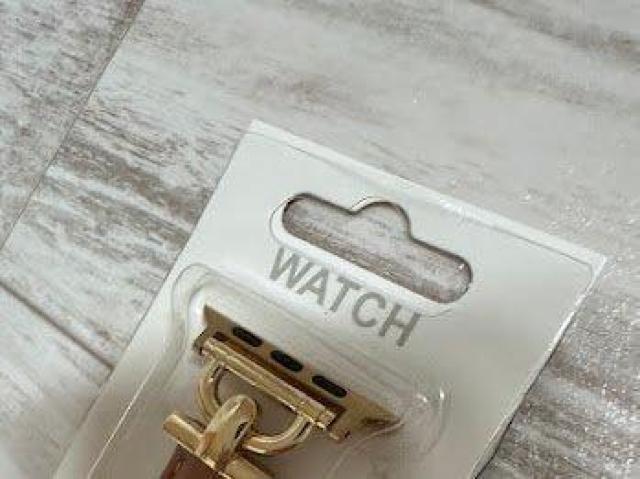 Apple Watch バンド 合皮 42/44/45mm ダークピンク+ゴールド < 女性アクセサリー/時計 Apple Watch バンド 合皮 42/44/45mm ダークピンク+ゴールド < 女性アクセサリー/時計の