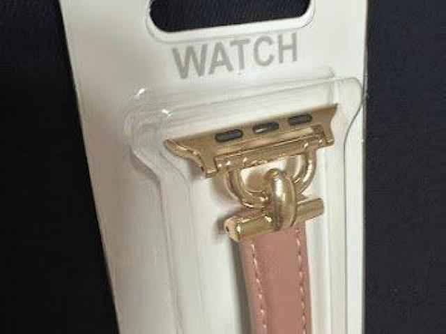 Apple Watch バンド 合皮 42/44/45mm ダークピンク+ゴールド < 女性アクセサリー/時計 Apple Watch バンド 合皮 42/44/45mm ダークピンク+ゴールド < 女性アクセサリー/時計の