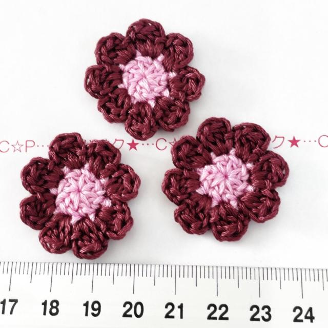 5*ハンドメイド♪花びらよれないお花モチーフ 8 < ペット/手芸/園芸 5*ハンドメイド♪花びらよれないお花モチーフ 8 < ペット/手芸/園芸の