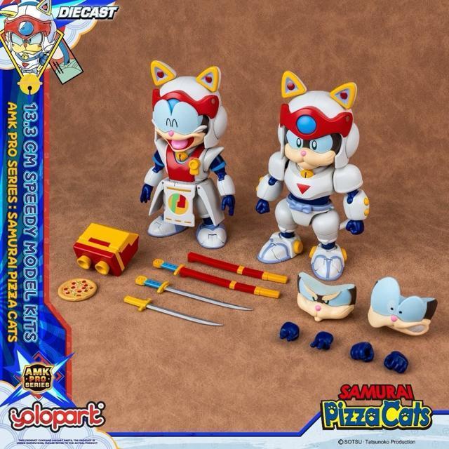 YOLOPARK AMK PRO �L���b�}�E�`�Ă��ł��@�E�ґ� ���b���Y �j�����L�[1�� Samurai Pizza Cats �� �z�r�[�� 