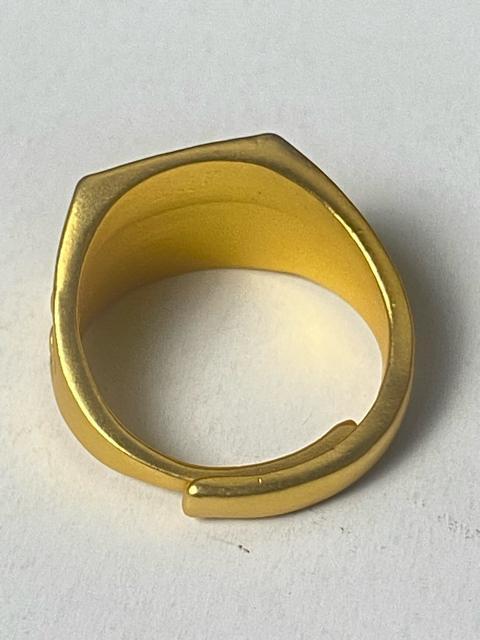 古金 赤金 ゴールドリング 5.8g 地金 彫り物 アンティーク < 女性ファッション 古金 赤金 ゴールドリング 5.8g 地金 彫り物 アンティーク < 女性ファッションの