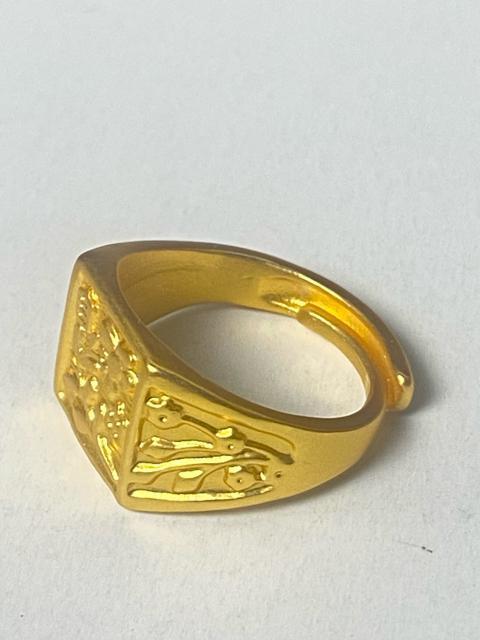 古金 赤金 ゴールドリング 5.8g 地金 彫り物 アンティーク < 女性ファッション 古金 赤金 ゴールドリング 5.8g 地金 彫り物 アンティーク < 女性ファッションの