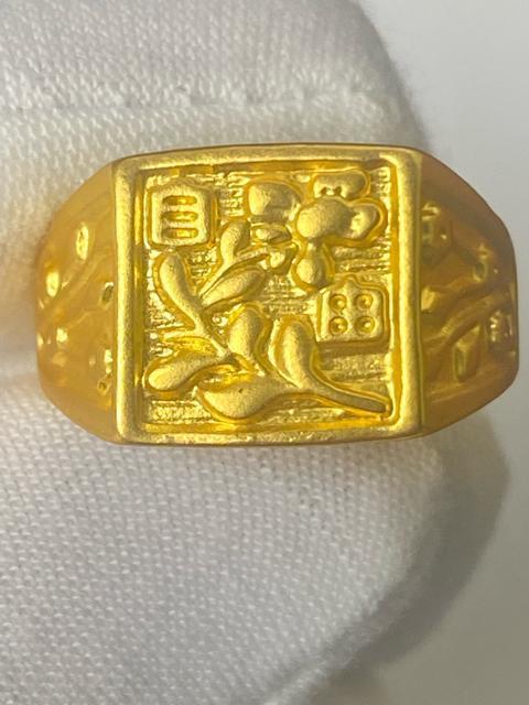 古金 赤金 ゴールドリング 5.8g 地金 彫り物 アンティーク < 女性ファッション 古金 赤金 ゴールドリング 5.8g 地金 彫り物 アンティーク < 女性ファッションの