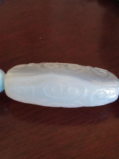 如意天珠とアクアマリンのブレスレット★ハンドメイド★ < 女性アクセサリー/時計 如意天珠とアクアマリンのブレスレット★ハンドメイド★ < 女性アクセサリー/時計の