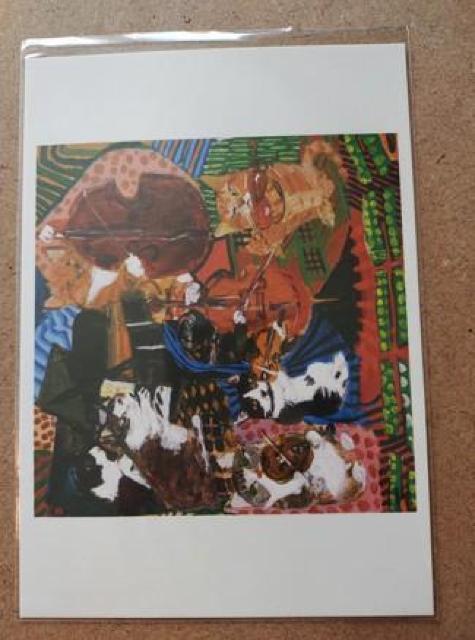 manhattaners �|�X�g�J�[�h�A �L cat �˂� �l�R =^_^=  �� �z�r�[�� 