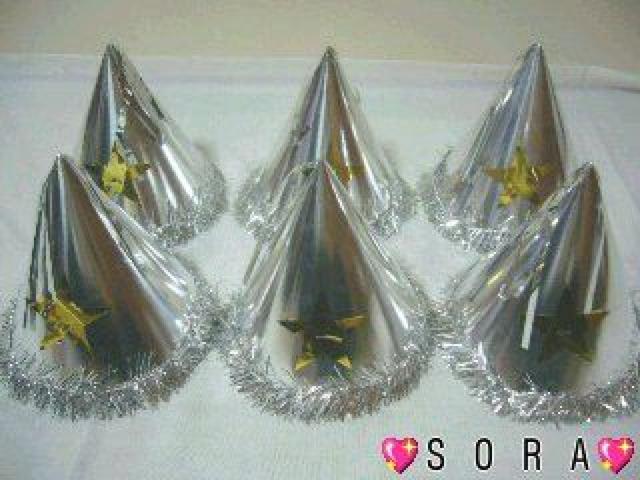 イベント.パーティー等に♪スター三角帽子 6個セット < おもちゃ イベント.パーティー等に♪スター三角帽子 6個セット < おもちゃの