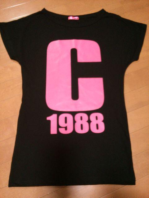 ★CHEER★超カワ★デカロゴチュニックTシャツワンピ★BK★ < ブランド  ★CHEER★超カワ★デカロゴチュニックTシャツワンピ★BK★  < ブランドの