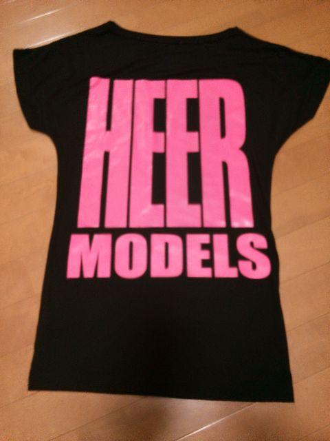 ★CHEER★超カワ★デカロゴチュニックTシャツワンピ★BK★ < ブランド  ★CHEER★超カワ★デカロゴチュニックTシャツワンピ★BK★ < ブランドの