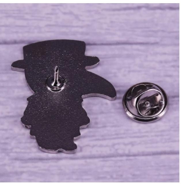 新品 ペスト医師 ピンブローチ ピンバッジ ピンズ < 男性アクセサリー/時計  新品 ペスト医師 ピンブローチ ピンバッジ ピンズ < 男性アクセサリー/時計の