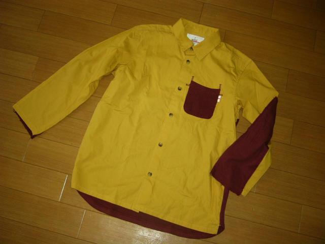 WHIZ LIMITED ウィズリミテッド 切替えデザイン シャツ L 薄手 < ブランド  WHIZ LIMITED ウィズリミテッド 切替えデザイン シャツ L 薄手 < ブランドの