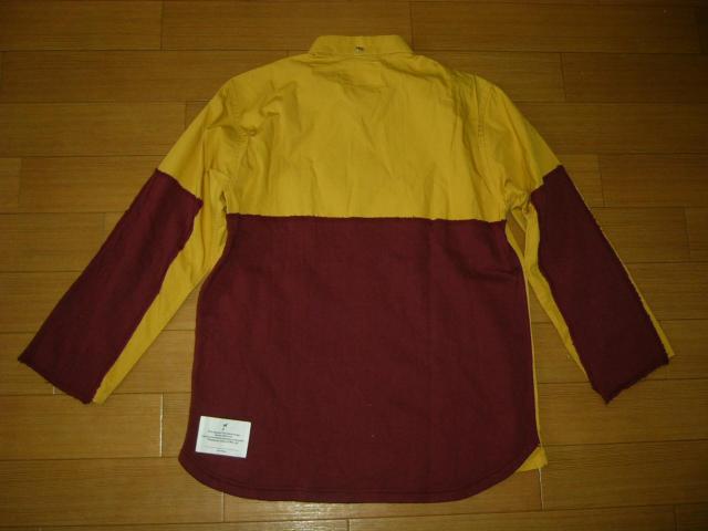 WHIZ LIMITED ウィズリミテッド 切替えデザイン シャツ L 薄手 < ブランド  WHIZ LIMITED ウィズリミテッド 切替えデザイン シャツ L 薄手 < ブランドの