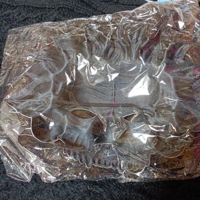 新品★パンクピエロフェイスカバー/レッド < 女性ファッション  新品★パンクピエロフェイスカバー/レッド < 女性ファッションの