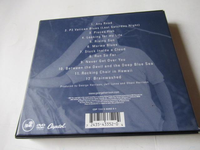 ジョージ・ハリスン CD 「 Brainwashed 」 ボーナスDVD、大型ポスター、ステッカー付き限定仕様。 < タレントグッズ  ジョージ・ハリスン CD 「 Brainwashed 」 ボーナスDVD、大型ポスター、ステッカー付き限定仕様。 < タレントグッズの