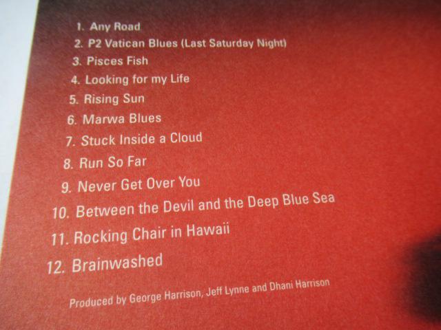 ジョージ・ハリスン CD 「 Brainwashed 」 ボーナスDVD、大型ポスター、ステッカー付き限定仕様。 < タレントグッズ  ジョージ・ハリスン CD 「 Brainwashed 」 ボーナスDVD、大型ポスター、ステッカー付き限定仕様。 < タレントグッズの