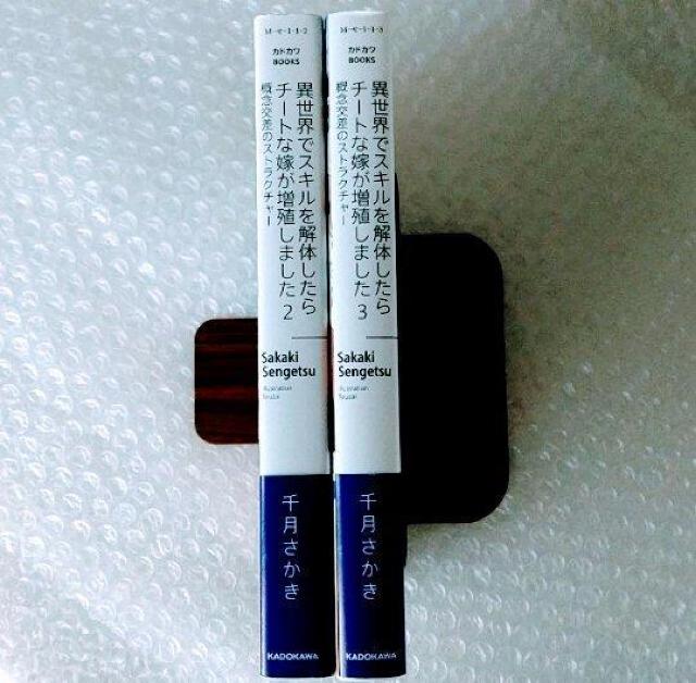 【帯付き】単行本2冊「異世界でスキルを解体したらチートな嫁が増殖しました 2・3」セット < 本/雑誌 【帯付き】単行本2冊「異世界でスキルを解体したらチートな嫁が増殖しました 2・3」セット < 本/雑誌の