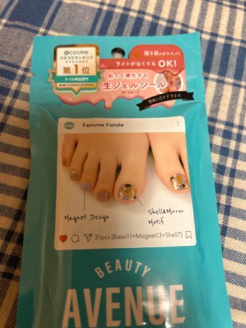 ビューティーアベニュー★ジェルネイルシール フット2個セット < 香水/コスメ/ネイル  ビューティーアベニュー★ジェルネイルシール フット2個セット < 香水/コスメ/ネイルの