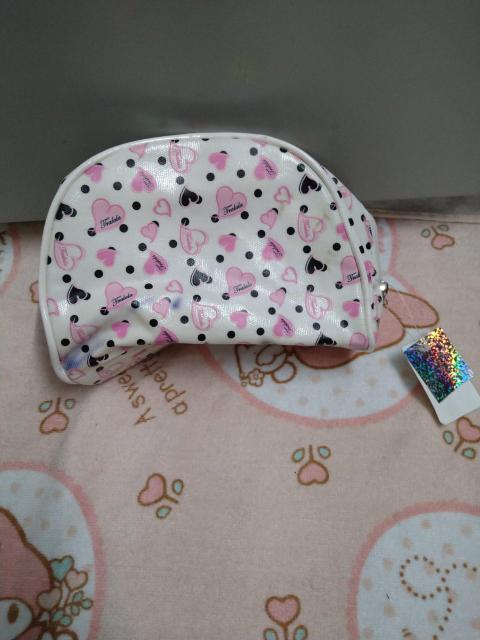 TRALALA☆ドット×ハート柄半月型ポーチ < ブランド TRALALA☆ドット×ハート柄半月型ポーチ < ブランドの