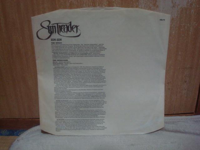 ZIN-ZIN / SUN TREADER UK.orgLP  CD/DVD/rfI 