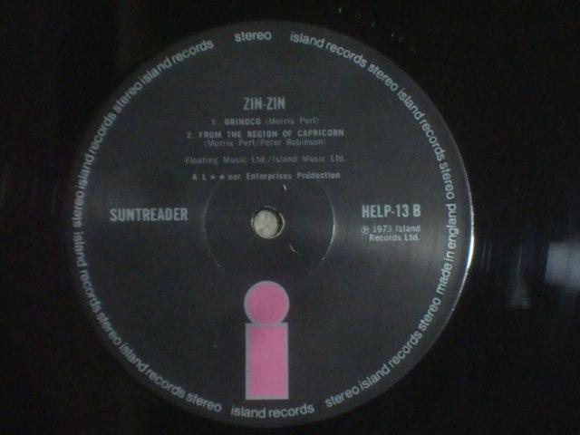 ZIN-ZIN / SUN TREADER UK.orgLP  CD/DVD/rfI 