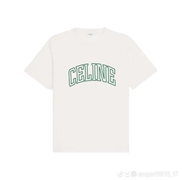 CELINE コットンジャージー Tシャツ シンプル < ブランド CELINE コットンジャージー Tシャツ シンプル < ブランドの