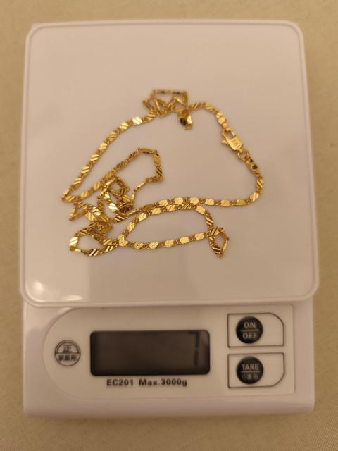 遺品整理 ネックレス 18k刻印有り 60cm < 女性アクセサリー/時計 遺品整理 ネックレス 18k刻印有り 60cm < 女性アクセサリー/時計の