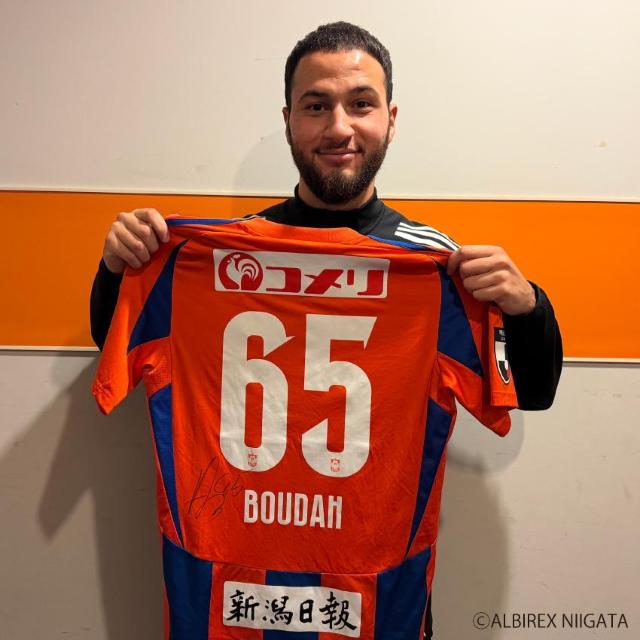 #65 ブーダ選手 直筆サイン入り1stユニフォーム < レジャー/スポーツ #65 ブーダ選手 直筆サイン入り1stユニフォーム < レジャー/スポーツの