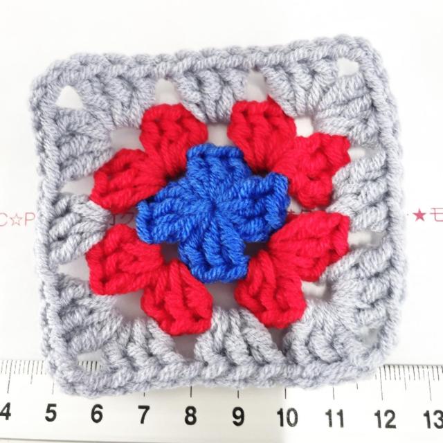 27*ハンドメイド*グラニースクエアモチーフ 13 < ペット/手芸/園芸 27*ハンドメイド*グラニースクエアモチーフ 13 < ペット/手芸/園芸の
