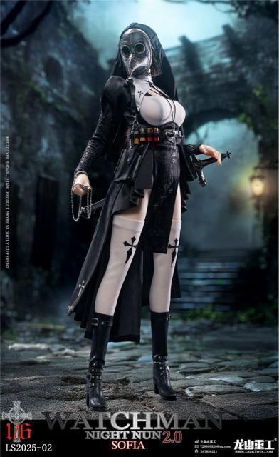 龍山重工 LS2025-02A カトリック修道女 WATCHMAN NIGHT NUN 2.0 SOFIA DX ver 1/6 < ホビー 龍山重工 LS2025-02A カトリック修道女 WATCHMAN NIGHT NUN 2.0 SOFIA DX ver 1/6 < ホビーの