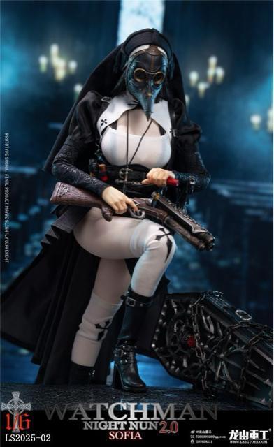 龍山重工 LS2025-02A カトリック修道女 WATCHMAN NIGHT NUN 2.0 SOFIA DX ver 1/6 < ホビー 龍山重工 LS2025-02A カトリック修道女 WATCHMAN NIGHT NUN 2.0 SOFIA DX ver 1/6 < ホビーの