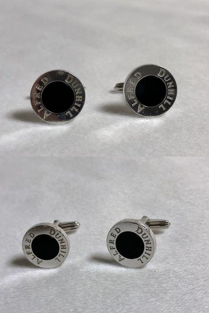 正規限定 アルフレッドダンヒルdunhill オニキス×925カフス 黒 カフリンクス ブランドアイコンボタン ラウンドエンブレム < ブランド 正規限定 アルフレッドダンヒルdunhill オニキス×925カフス 黒 カフリンクス ブランドアイコンボタン ラウンドエンブレム < ブランドの